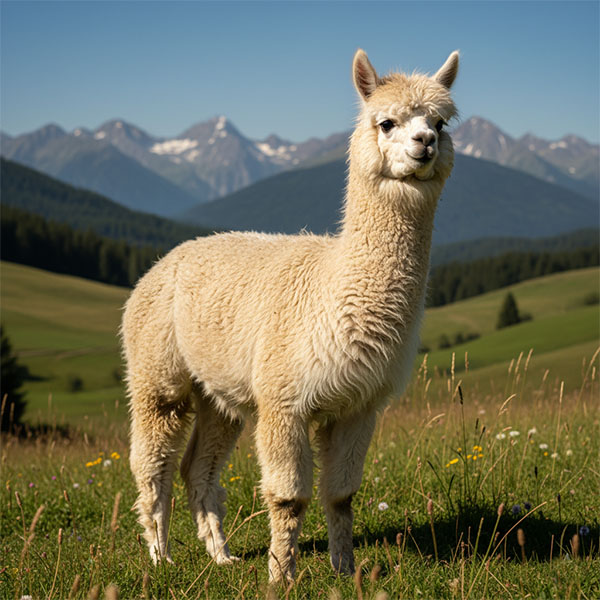 Alpaca standing