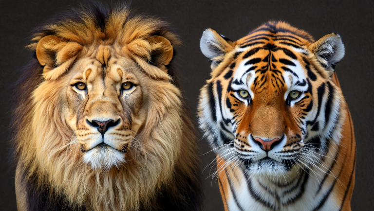 Lion vs Tiger Comparison