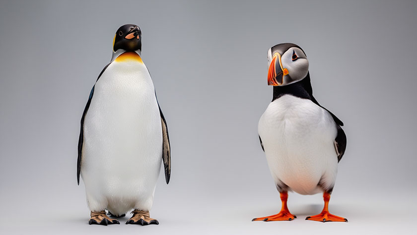Penguin vs Puffin Features
