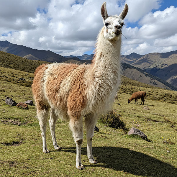 Llama standing 